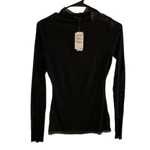 Naked wardrobe, sheer under shirt. Size L, NWT